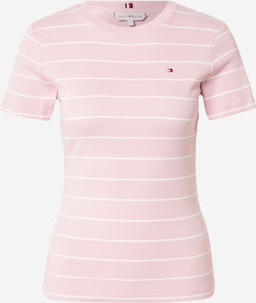rožinė TOMMY HILFIGER Marškinėliai 'CODY': priekis