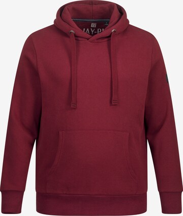 JAY-PI Sweatshirt in Rood: voorkant