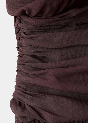 MANGO Kleid 'Glacier' in Braun