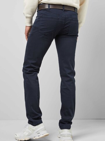 Coupe slim Pantalon chino MEYER en bleu