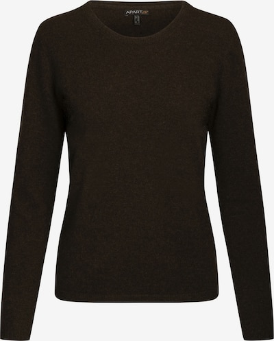 APART Cashmere Rundhalspullover aus hochwertigem Cashmere in dunkelbraun, Produktansicht