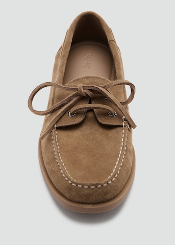 MANGO MAN Moccasins 'Nautico' in Brown