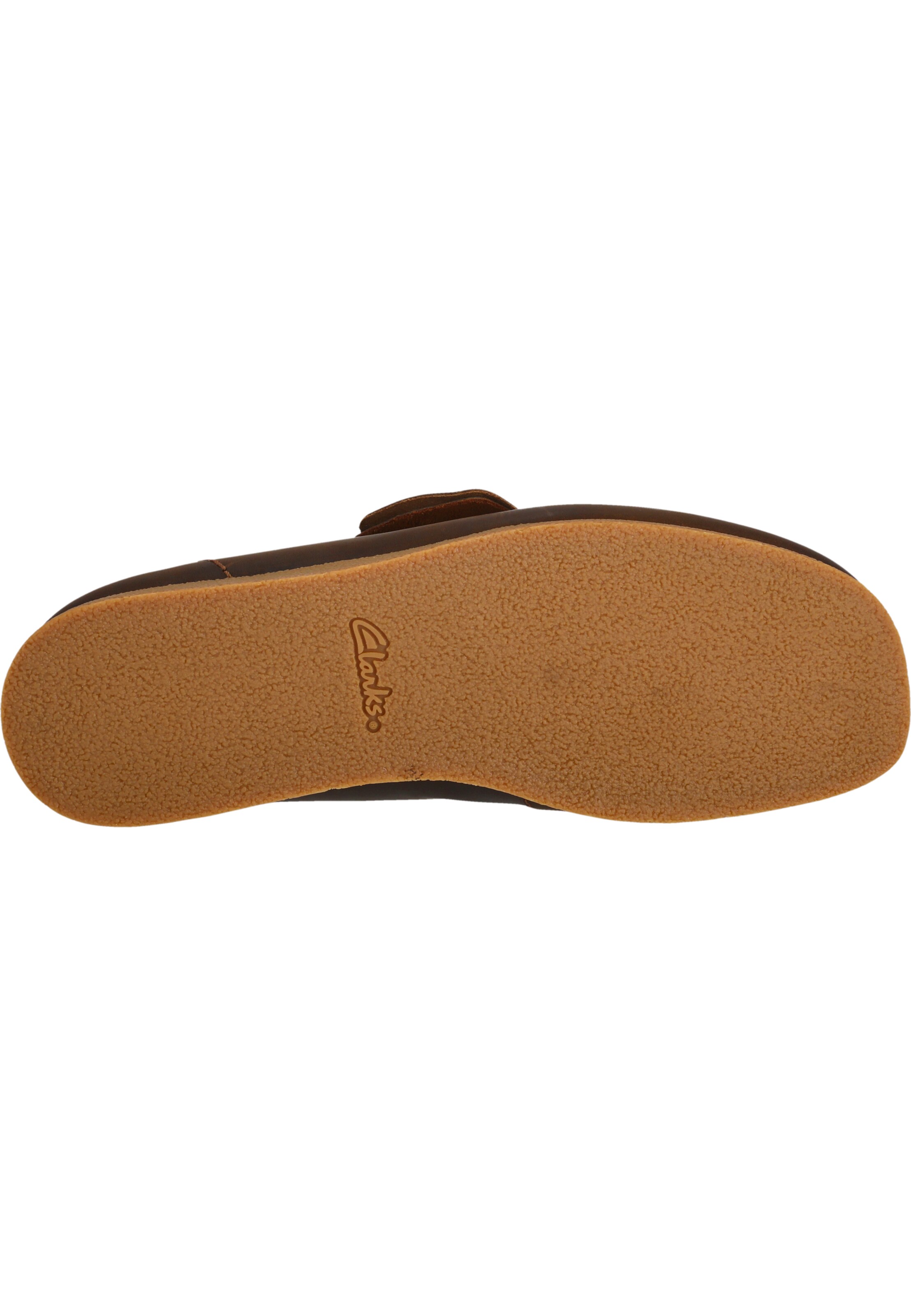 CLARKS Veterschoen 'Wallabee' in Bruin