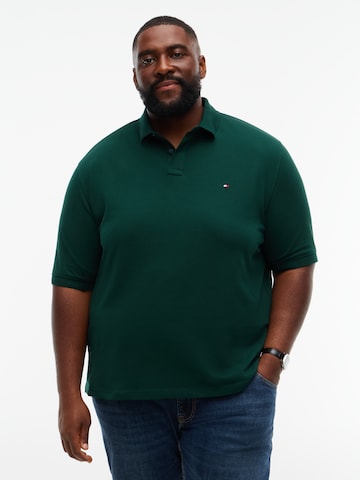 TOMMY HILFIGER Poloshirt '1985' in Grün: Vorderseite