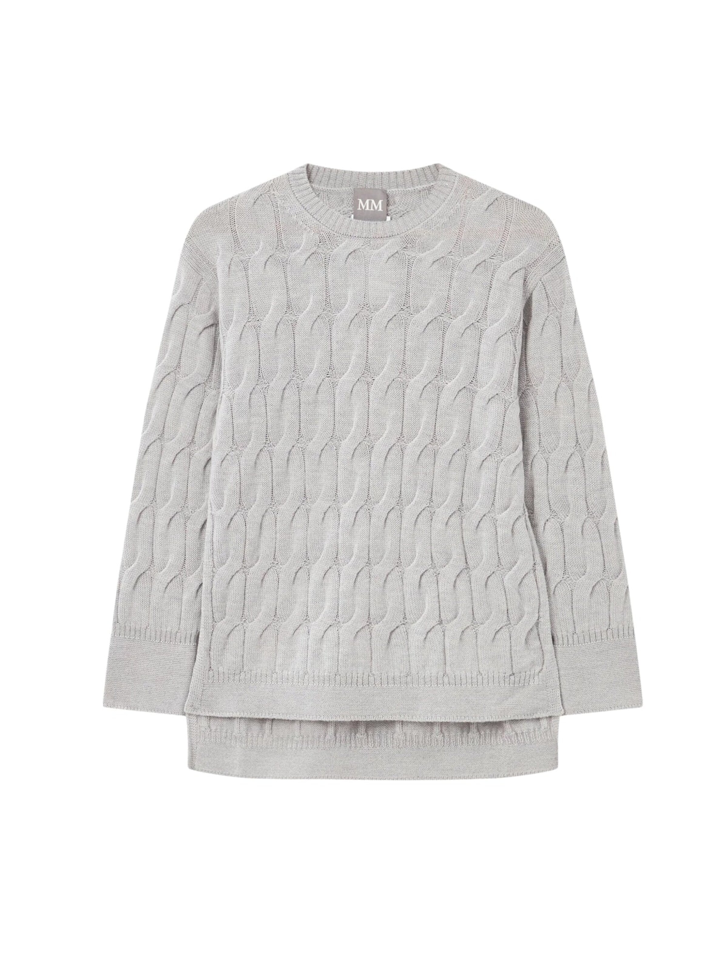 Pullover 'Max Mara Studio Quid' di M-M in grigio: frontale