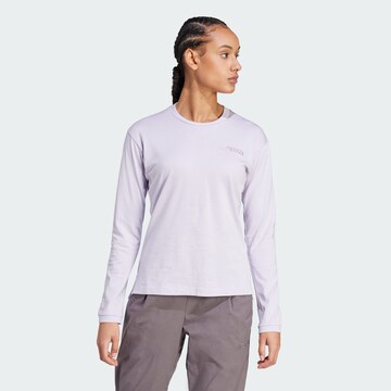 T-shirt fonctionnel 'Xploric' ADIDAS TERREX en violet