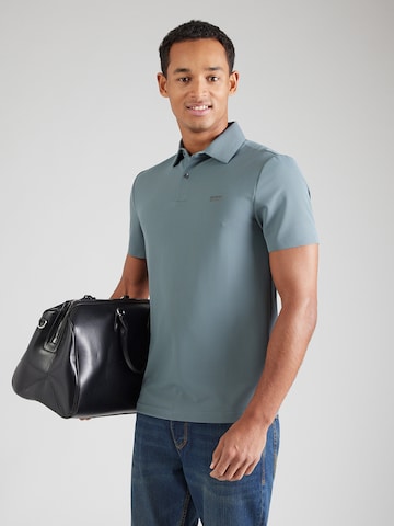 T-Shirt GUESS en bleu : devant