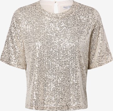 Marie Lund Shirt in Silver: front