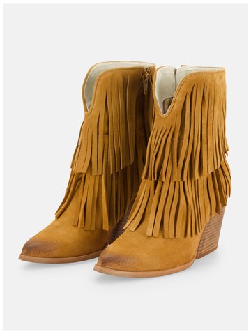 FELMINI Enkellaarsjes 'Monalisa F025' in Beige