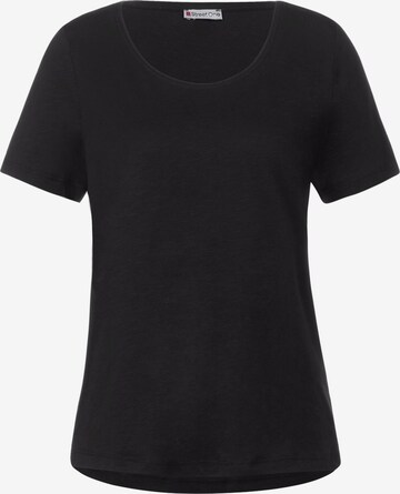 T-shirt STREET ONE en noir : devant