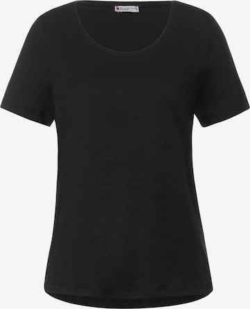 STREET ONE T-Shirt in Schwarz: predná strana