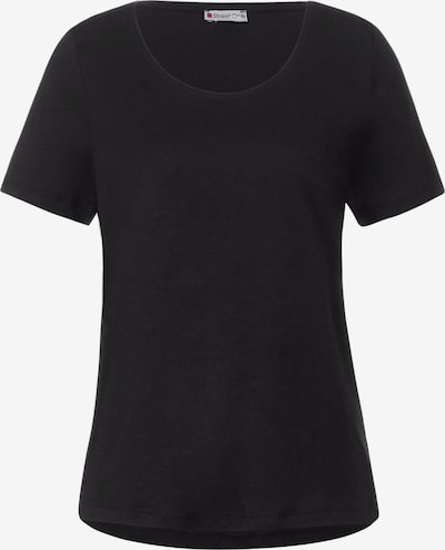 STREET ONE T-shirt en noir, Vue avec produit