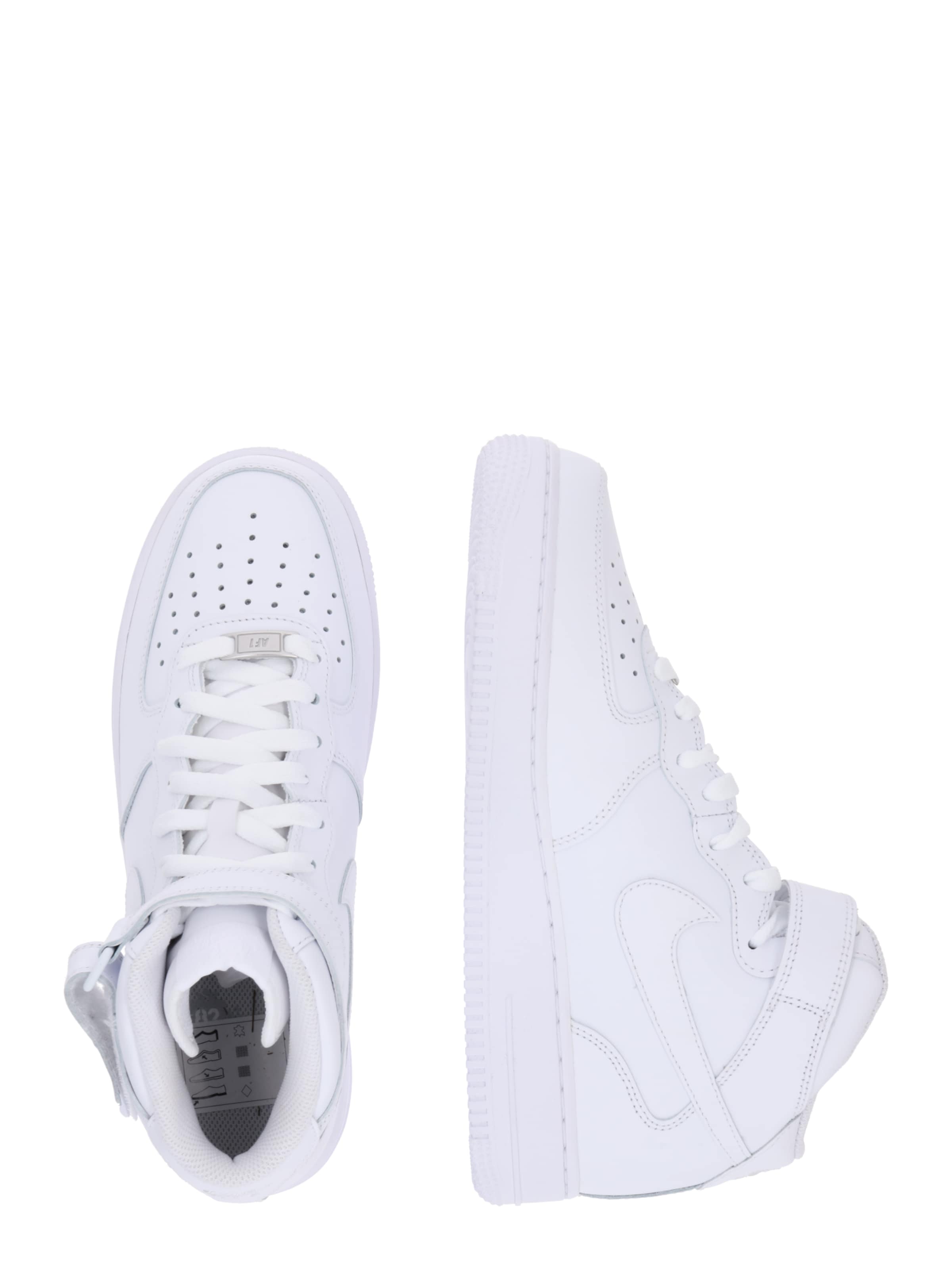 Nike Sportswear Hög sneaker 'AIR FORCE 1 MID 07' i vit