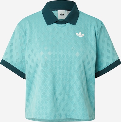 ADIDAS PERFORMANCE T-shirt fonctionnel 'PRO' en turquoise / sapin / blanc, Vue avec produit