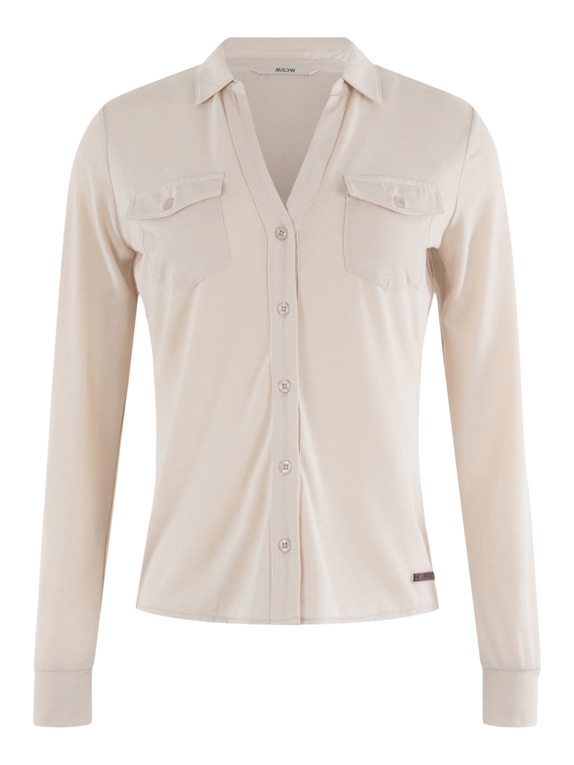 MSCW Blouse 'Twilights' in White: front