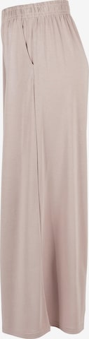 Urban Classics Wide leg Broek in Roze