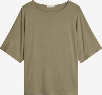 T-shirt Marc O'Polo en beige : devant