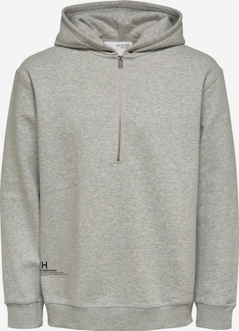 SELECTED HOMME Sweatshirt in Grau: predná strana