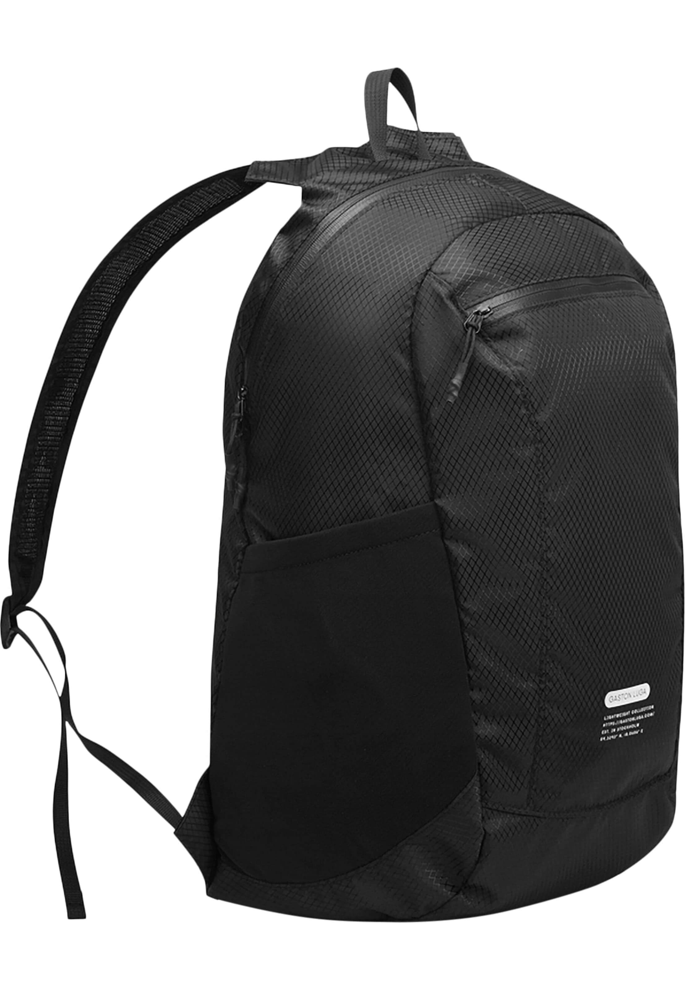 Gaston Luga Rucksack in Schwarz