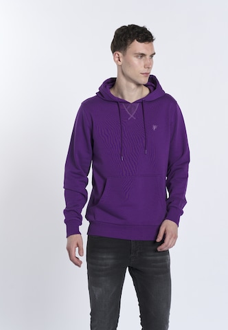 DENIM CULTURE Sweatshirt 'Hector' in Purple