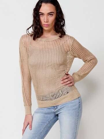 KOROSHI Trui in Beige