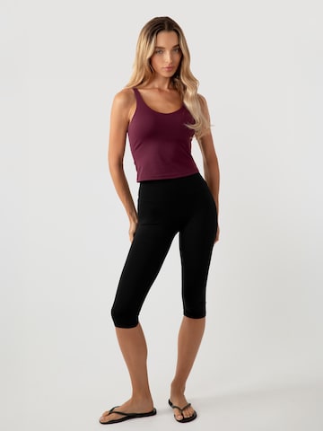 YO-GAYA Sporttop 'Sculpting Top' in Rood