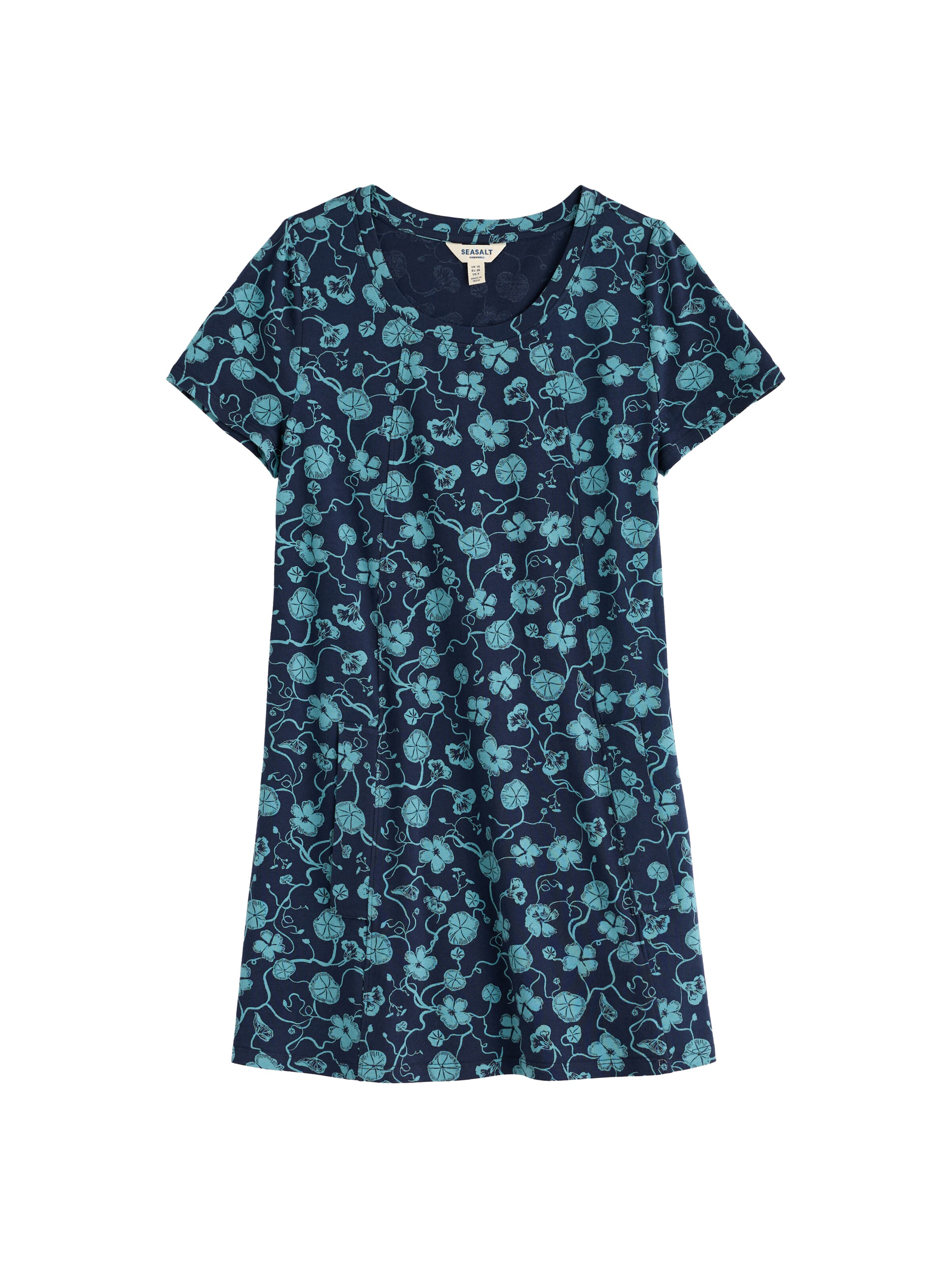 Seasalt Cornwall Tuniek in Blauw: voorkant