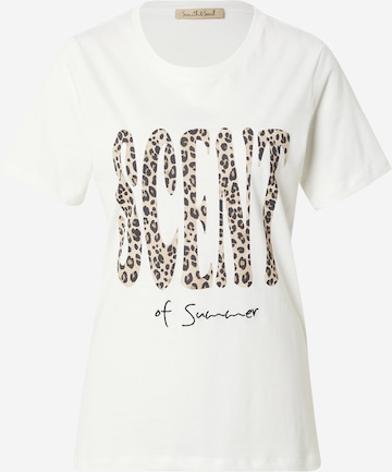 T-shirt Smith&Soul en blanc : devant