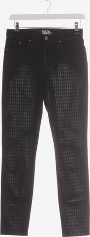 Karl Lagerfeld Jeans in 27 in Black: front