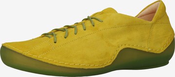 THINK! Athletic Lace-Up Shoes in Yellow: front