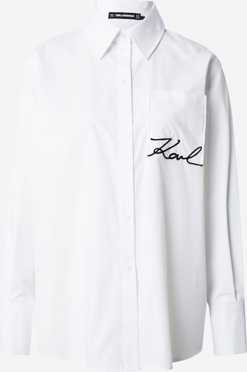 Palaidinė iš Karl Lagerfeld, spalva – juoda / balta, Prekių apžvalga