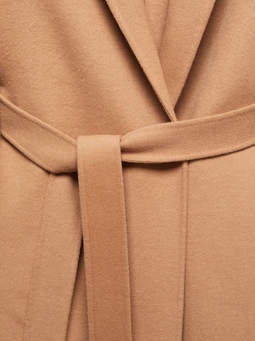 MANGO Between-Seasons Coat 'BATIN' in Brown