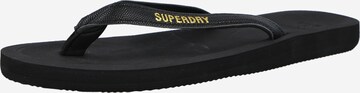 Superdry Teenslippers in Zwart: voorkant