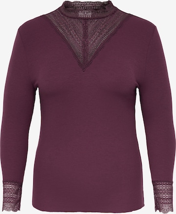 T-shirt 'CARTilde' ONLY Carmakoma en rouge : devant