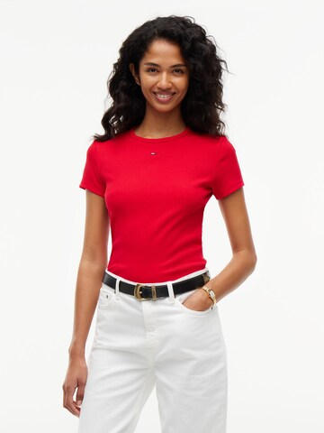 T-shirt 'ESSENTIAL' Tommy Jeans en beige