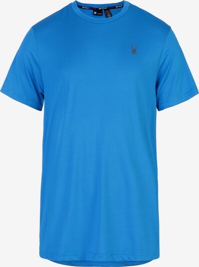 Spyder Koszulka funkcyjna w kolorze niebieski / szarym, Podgląd produktu