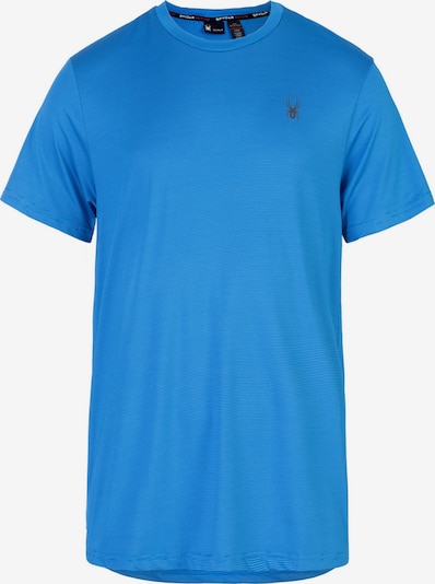 Spyder Functioneel shirt in de kleur Blauw / Grijs, Productweergave