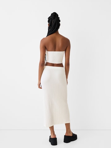 Jupe Bershka en beige