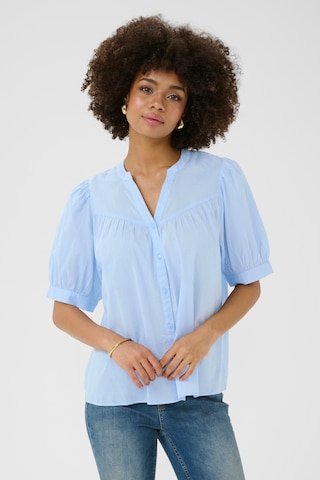 CULTURE Blouse 'Cybelle' in Blauw: voorkant