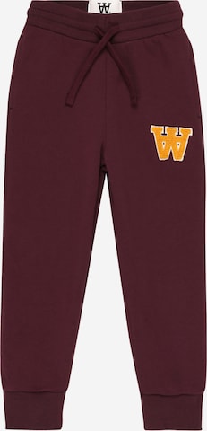 WOOD WOOD Trousers 'Ran' in Red: front