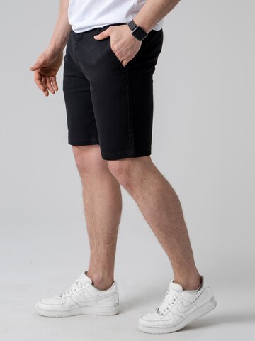 Regular Pantaloni eleganți 'Pantoneclo Men’s Chino Shorts' de la PANTONECLO pe negru