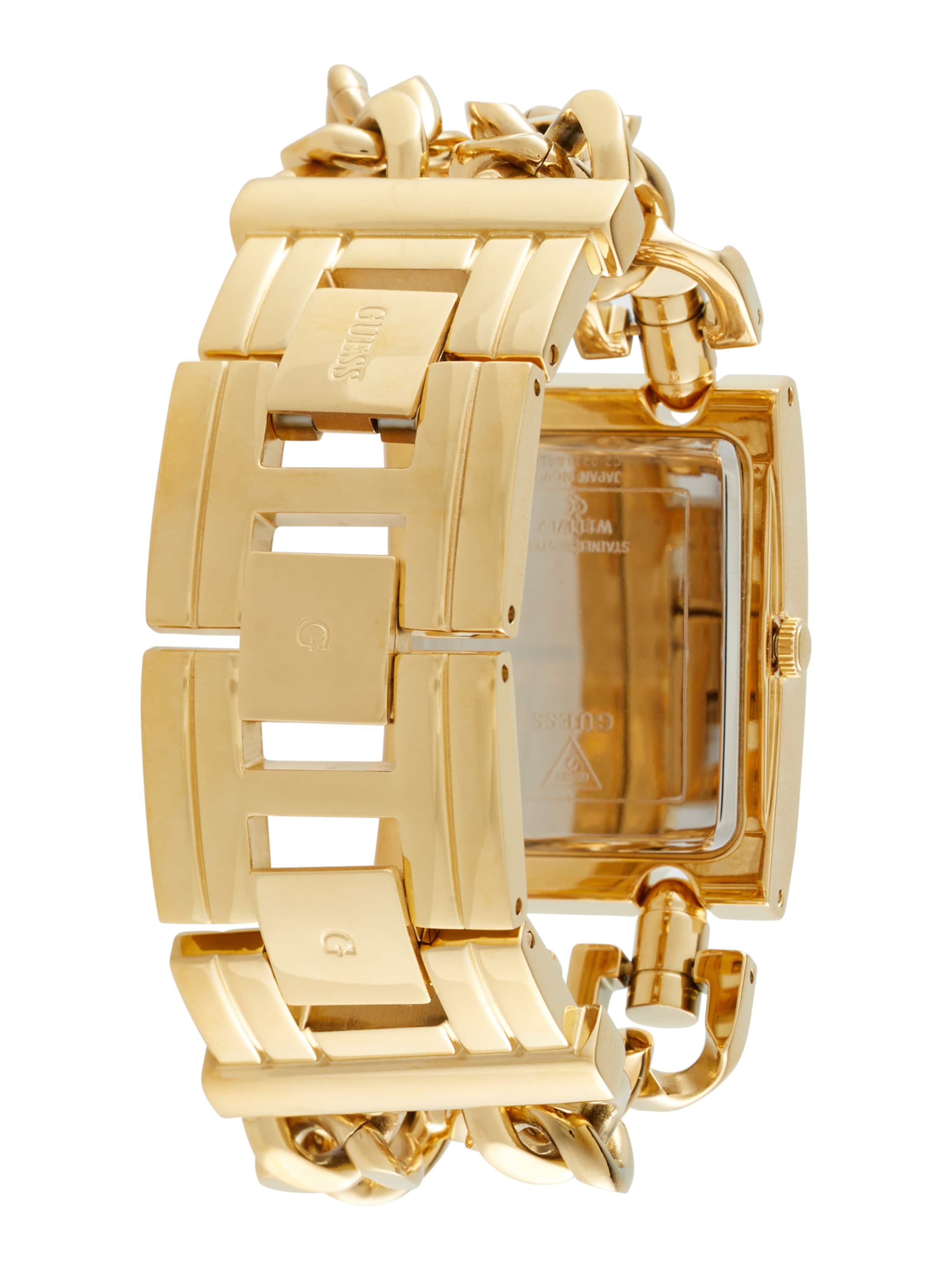 GUESS Analog watch 'Mod Heavy Metal' in Gold