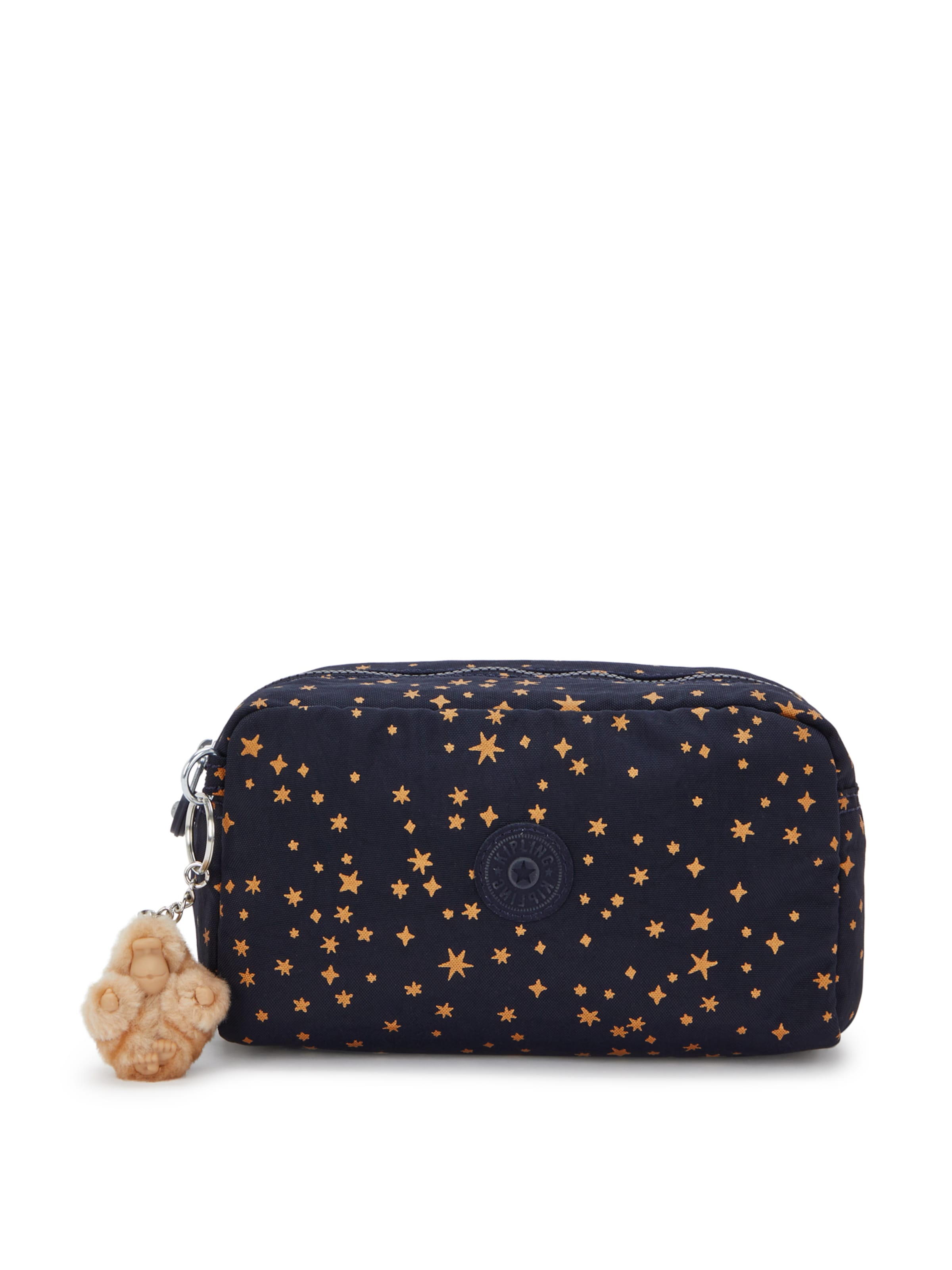 KIPLING - Bolsa de maquillaje 'Gleam' en azul: frente