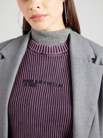 KARL LAGERFELD JEANS Sweater in Purple