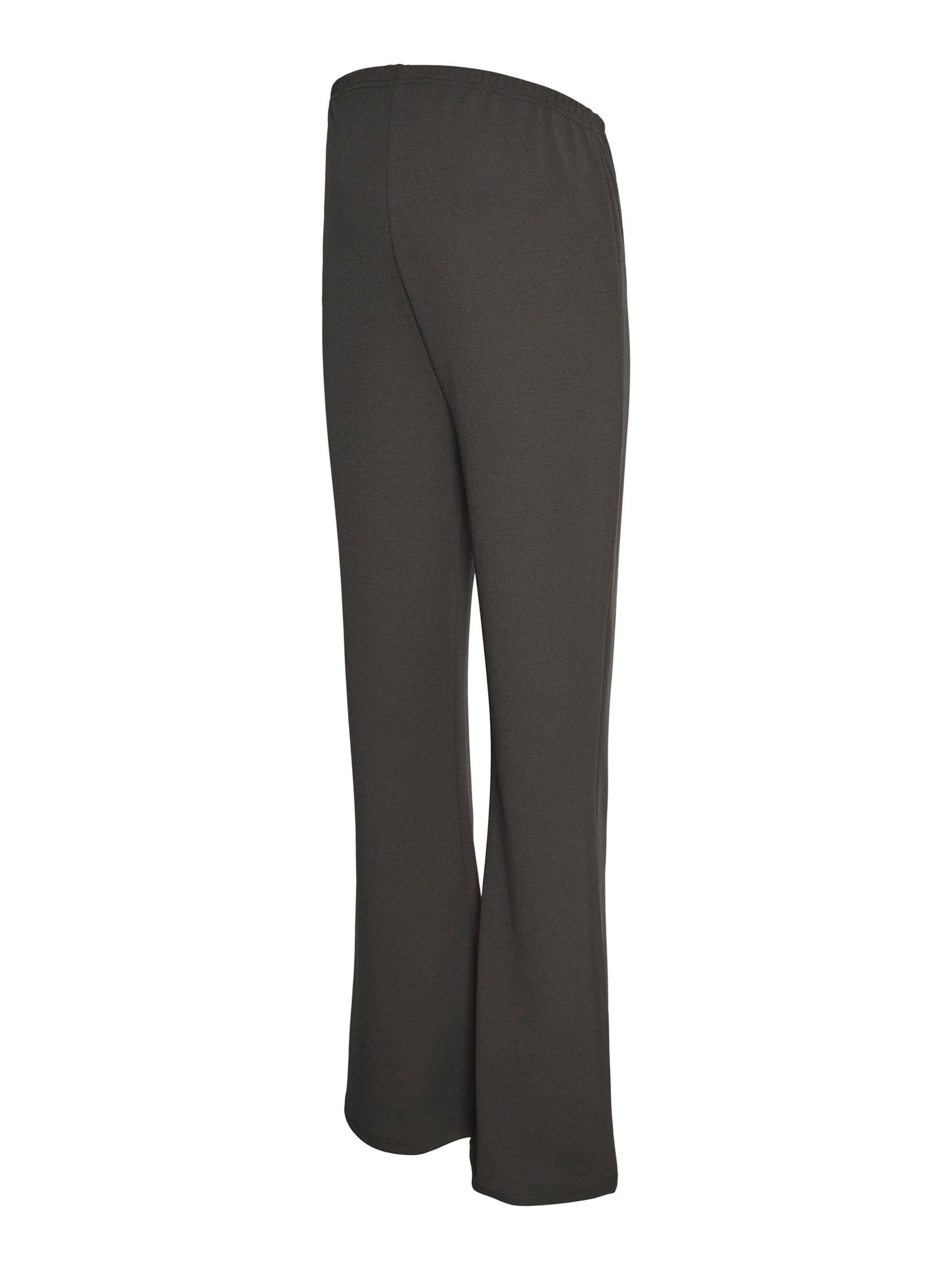 Flared Pantaloni di MAMALICIOUS in grigio: frontale