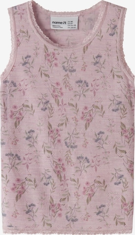 NAME IT Top in Lila: voorkant