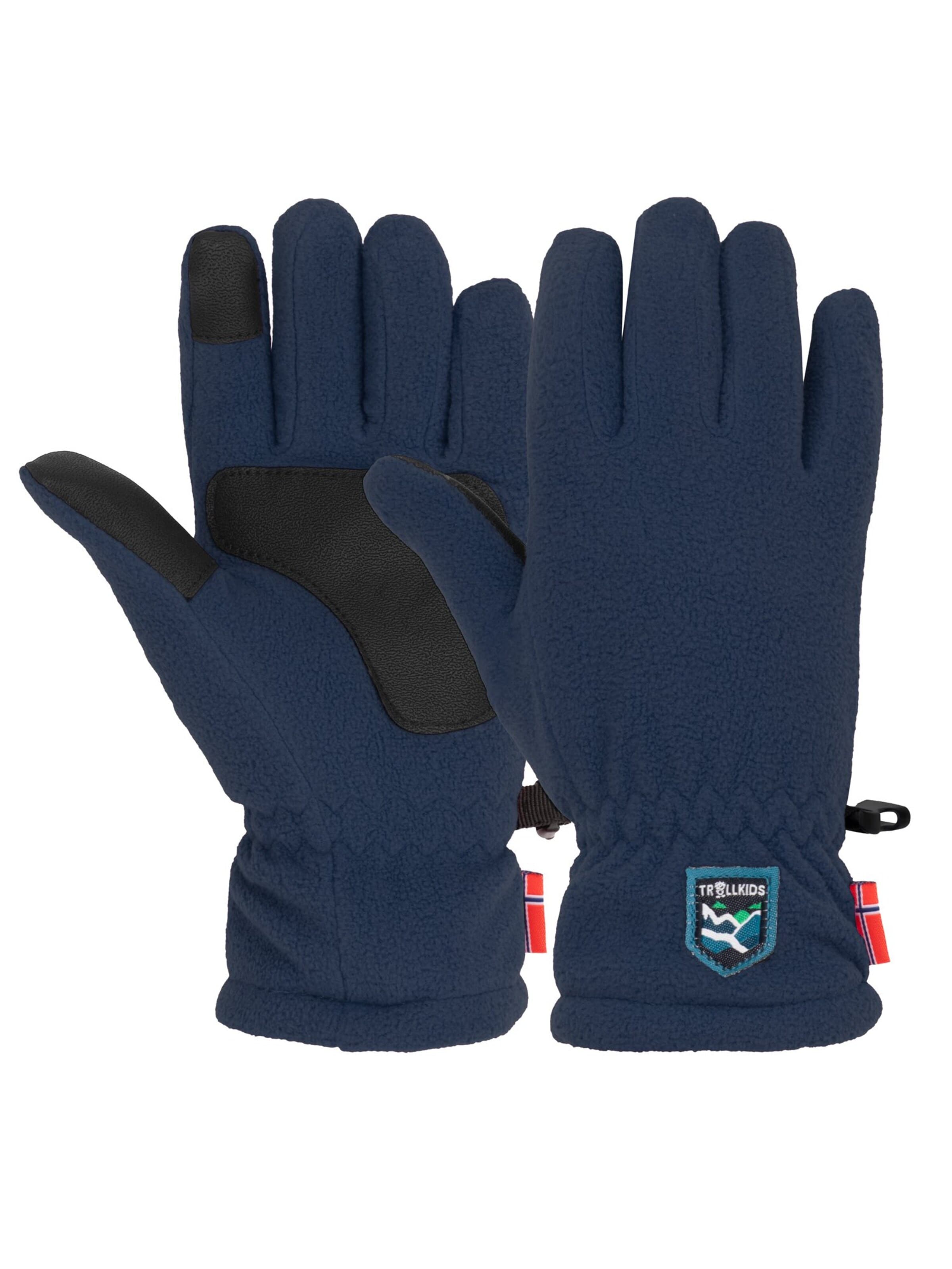 TROLLKIDS Gloves in Blue: front
