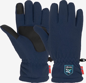 TROLLKIDS Gloves in Blue: front
