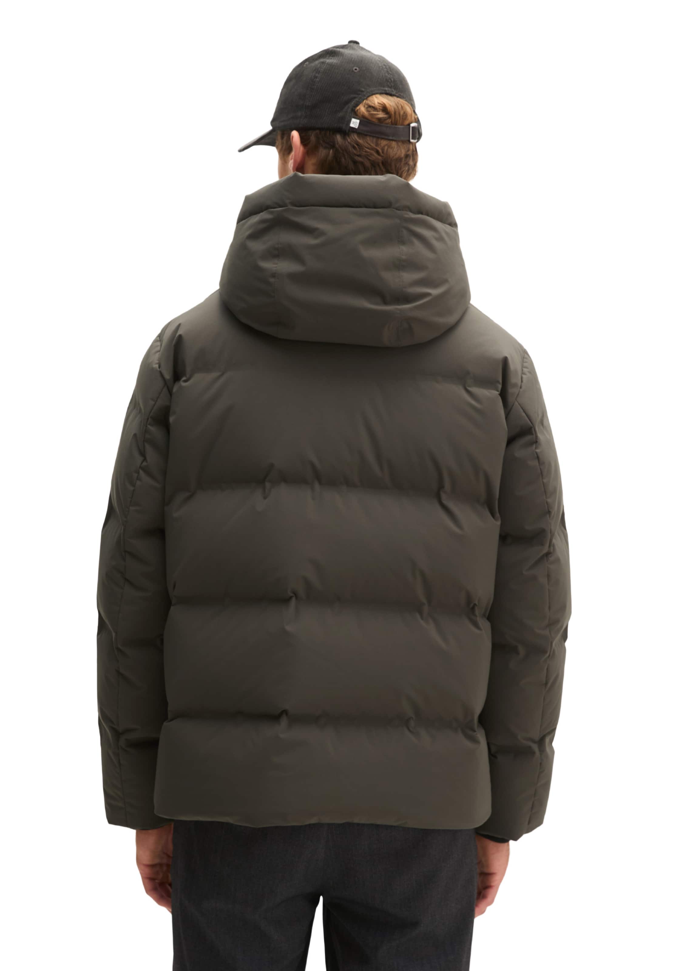 Marc O'Polo Jacke 'Marc O'Polo x Function' in Braun: Rückseite