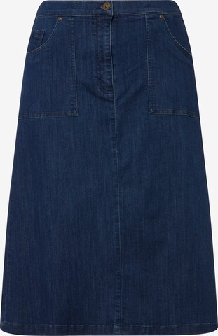 Ulla Popken Skirt in Blue: front